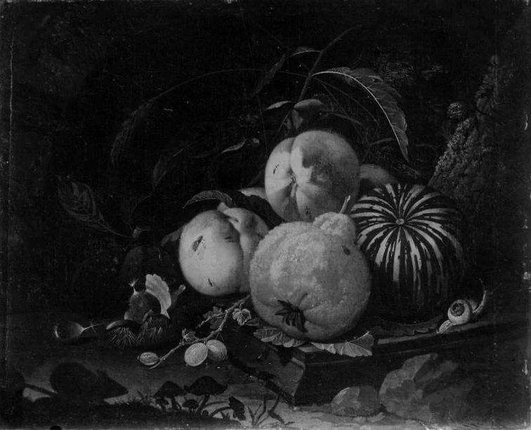 Abraham - Abraham Mignon, natura morta di frutta, Bavarian State Painting Collections
